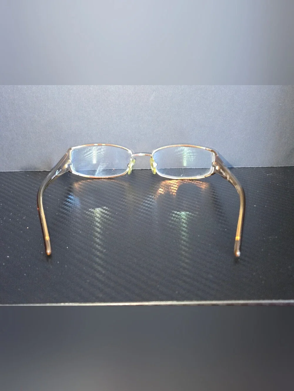 Vogue VO3671-B Frame 53-17-130 Brown & Gold Eyeglass Glasses W/ Rhinestones
